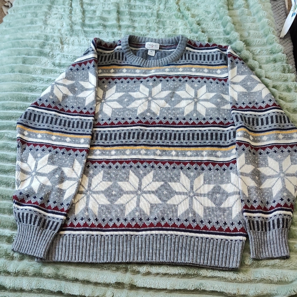 Men's Acrylic Sweater By Blacksmith Size XL